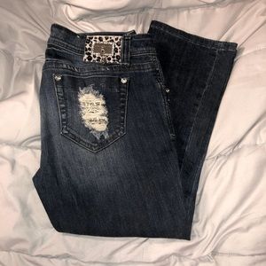 L.A IDOL USA CAPRIS SIZE 9